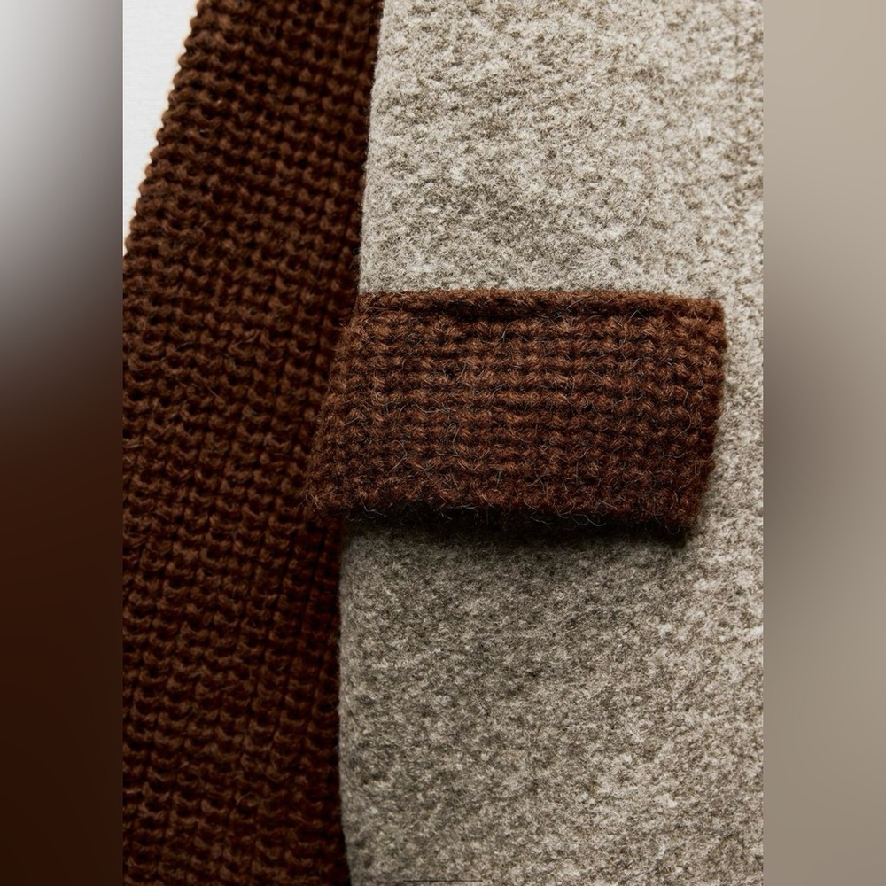 Wool Blend Toggle Jacket - Picture 6 of 8